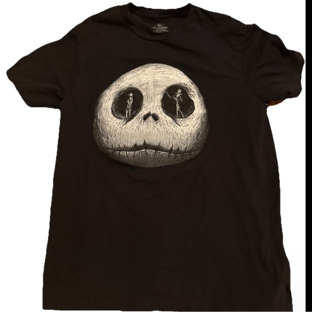 Disney Nightmare Before Christmas (NBC) Jack Skellington Black T-Shirt NWOT